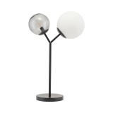 TABLE LAMP TWINS BLACK     - TABLE LAMPS